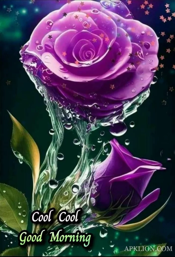 romantic good morning rose images 