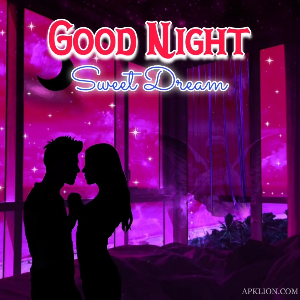 romantic good night love images 