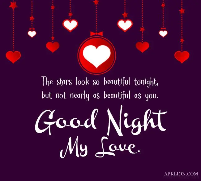whatsapp good night love images 