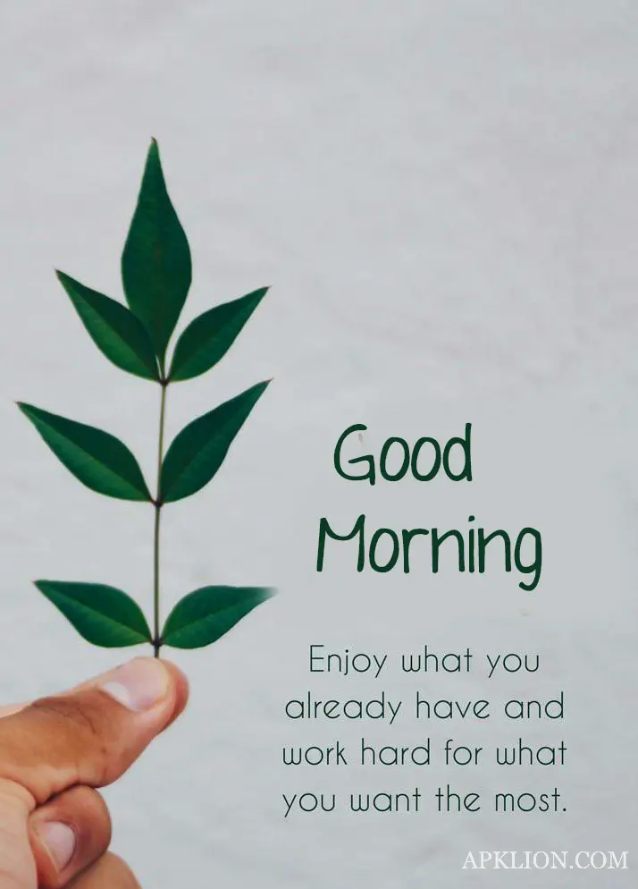 good morning images with positive words hindi 
