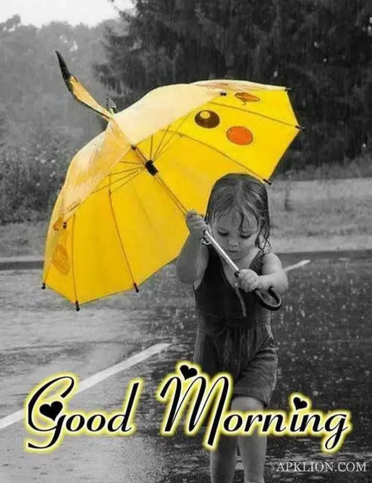 a rainy good morning images 