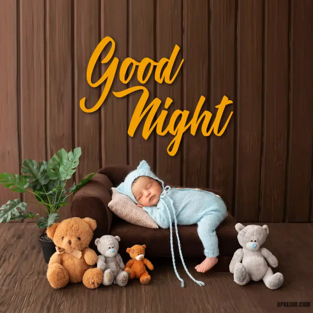 beautiful good night cute image