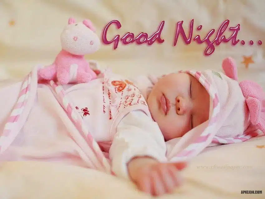very cute good night image