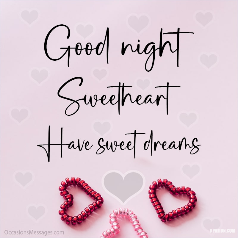 sweet dreams good night darling image
