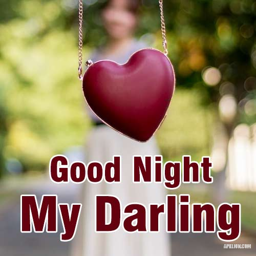 my darling good night image