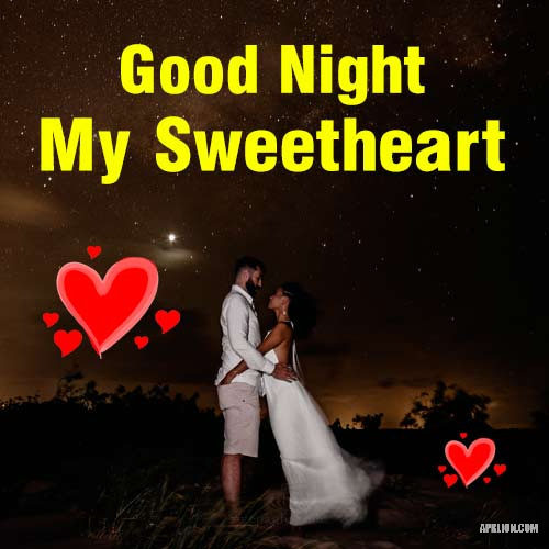 sweetheart good night darling image