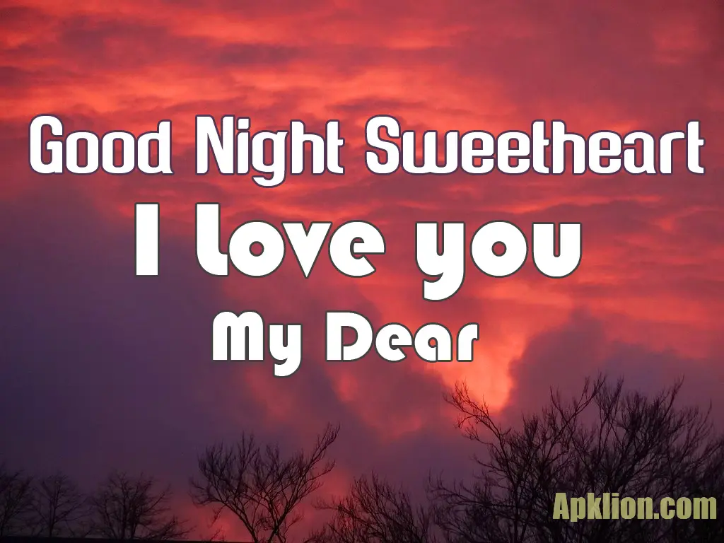 i love you good night