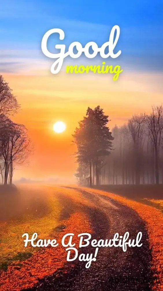 good morning images with nature in hindi


