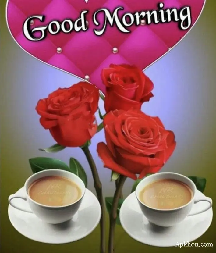 good morning love tea images

