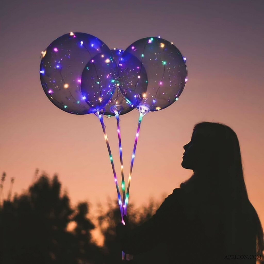 light bloon alone girl dp for whatsapp