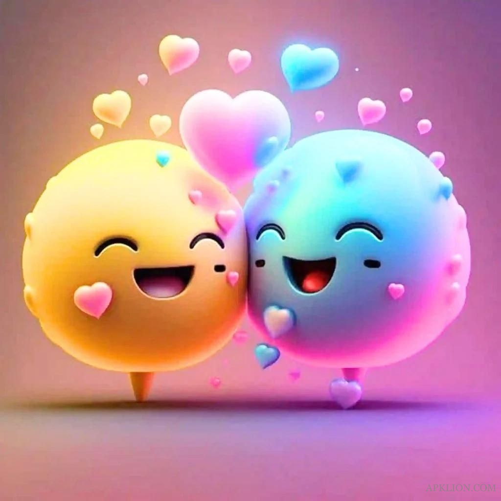 cute emoji whatsapp dp image